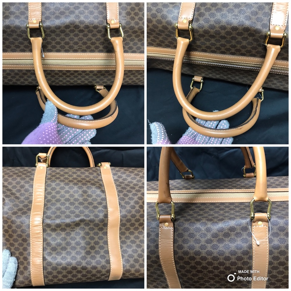CELINE MACADAM BOSTON DUFFLE TRAVEL BAG VGC  ‼️PURGE SALE‼️ - Picture 8 of 8